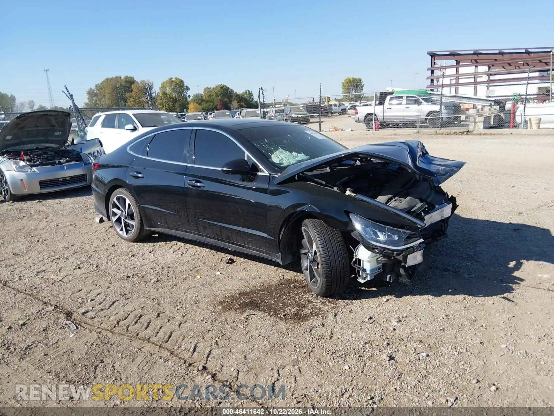 1 Photograph of a damaged car 5NPEJ4J28MH089299 HYUNDAI SONATA 2021