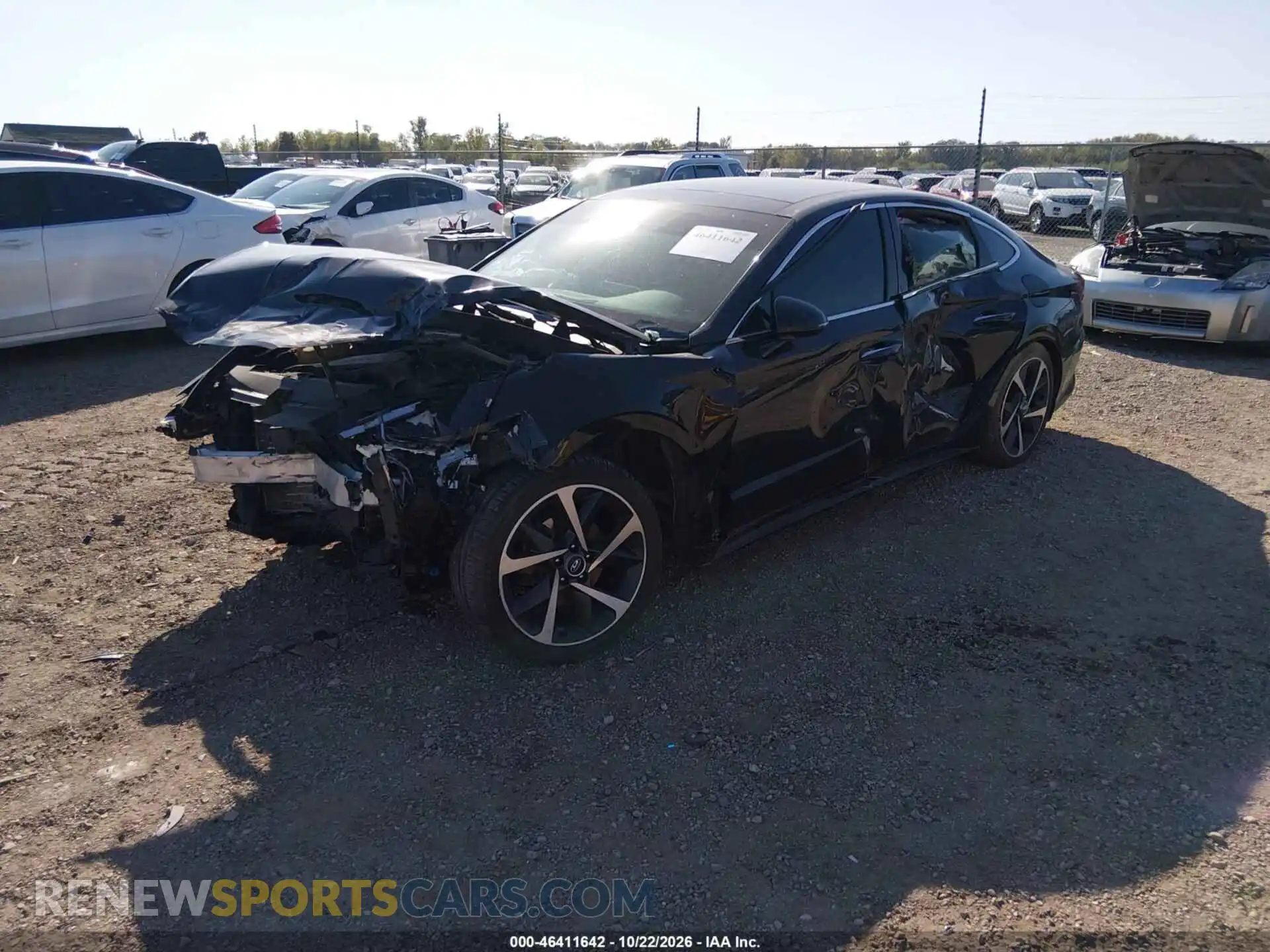 2 Photograph of a damaged car 5NPEJ4J28MH089299 HYUNDAI SONATA 2021