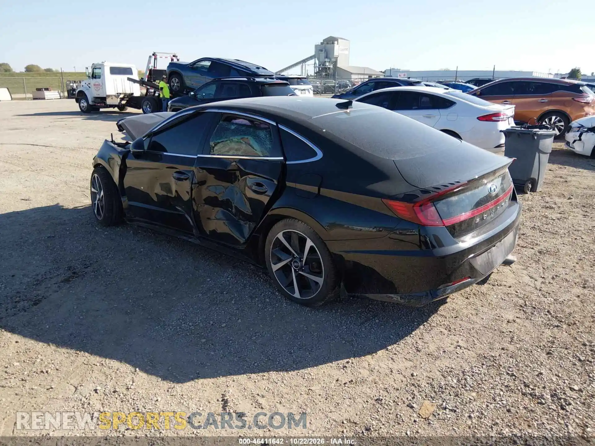 3 Photograph of a damaged car 5NPEJ4J28MH089299 HYUNDAI SONATA 2021