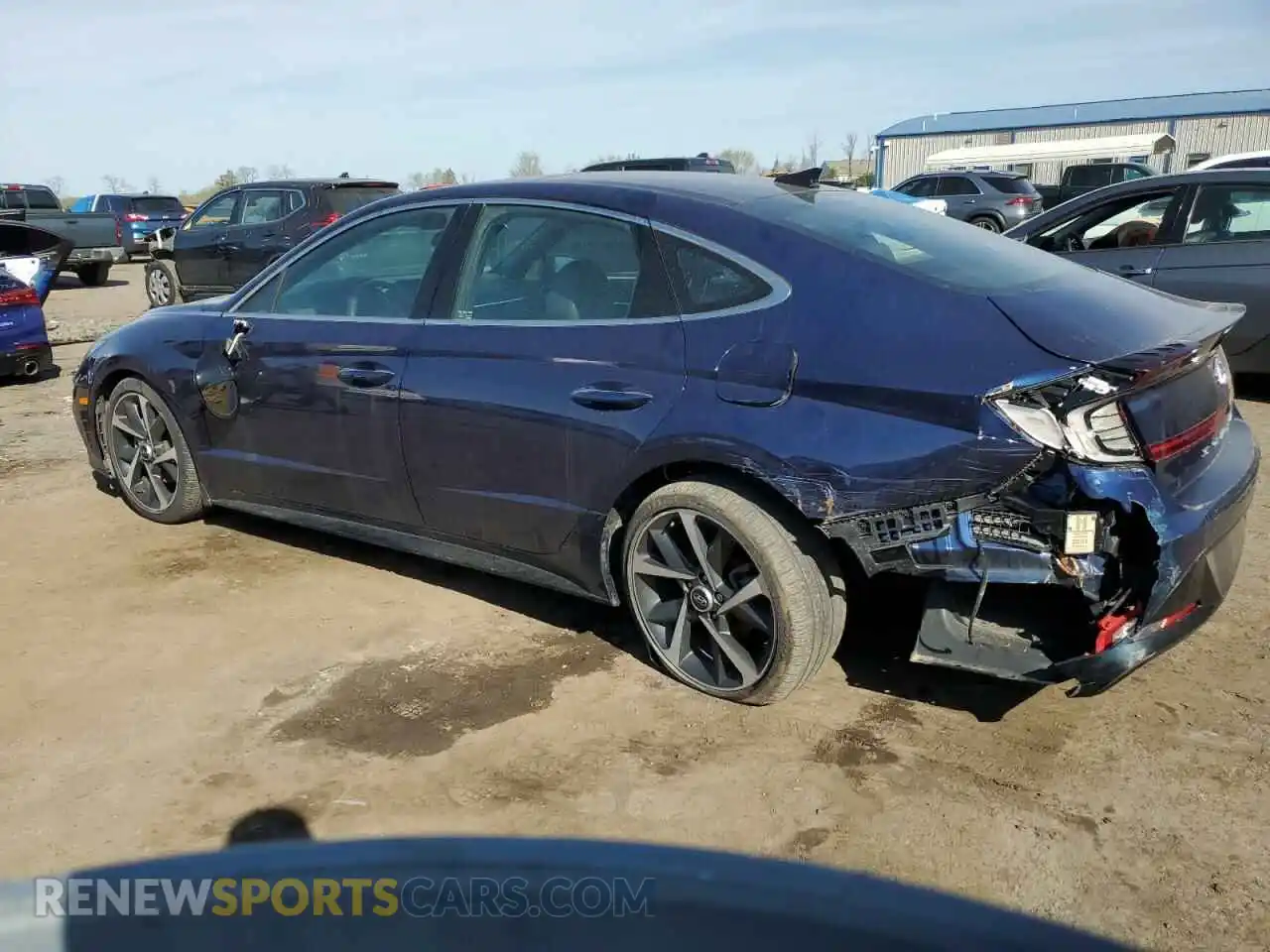 2 Photograph of a damaged car 5NPEJ4J28MH093109 HYUNDAI SONATA 2021