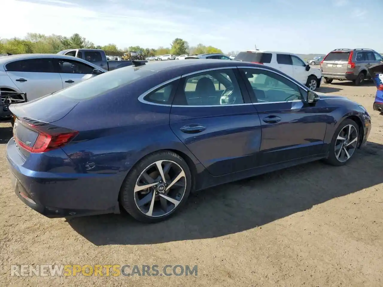 3 Photograph of a damaged car 5NPEJ4J28MH093109 HYUNDAI SONATA 2021