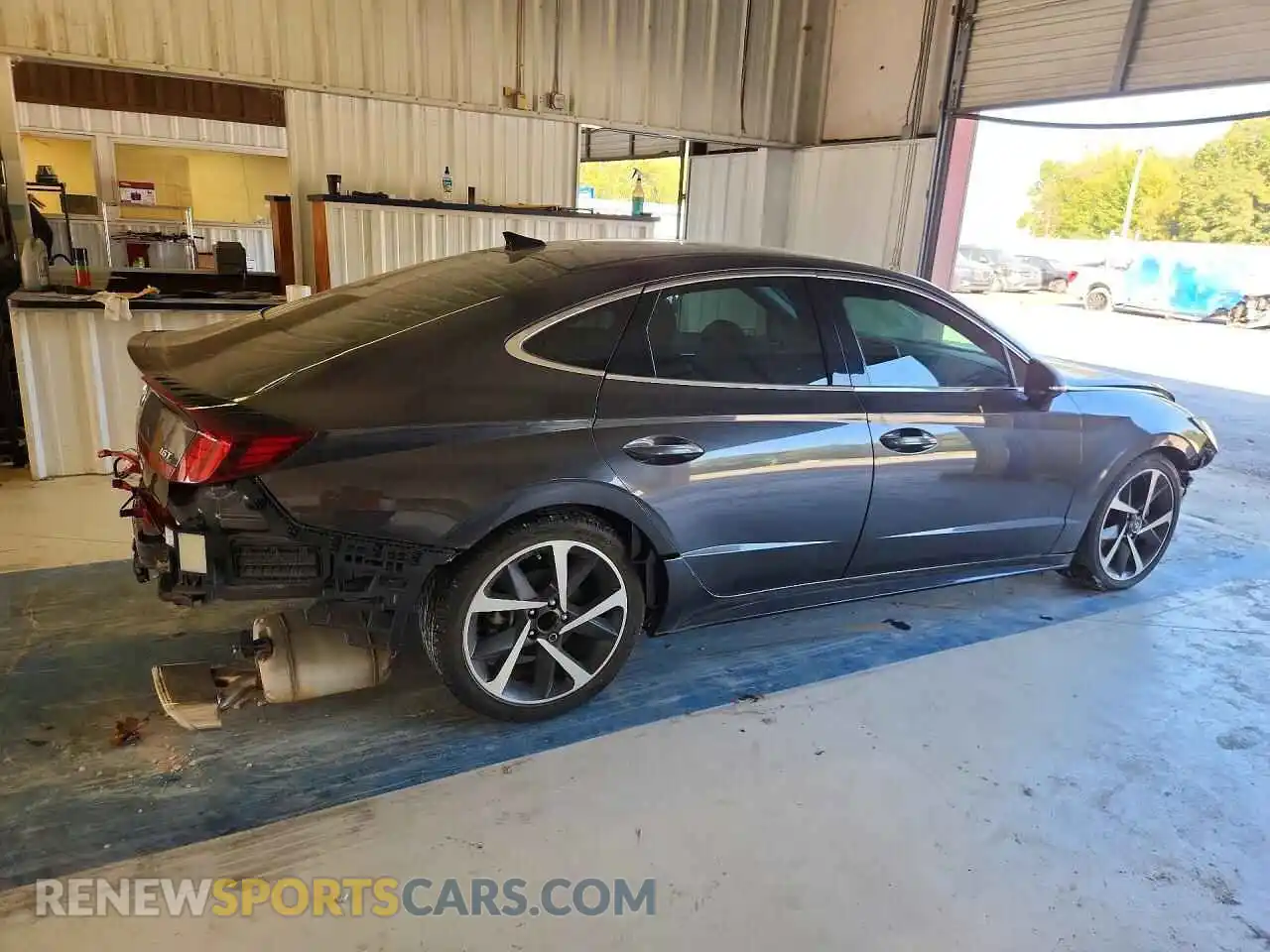 3 Фотография поврежденного автомобиля 5NPEJ4J28MH098620 HYUNDAI SONATA 2021