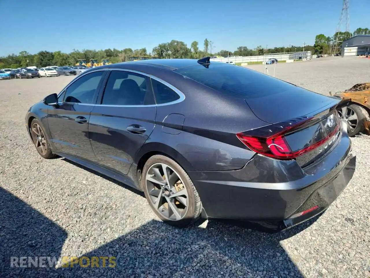 2 Photograph of a damaged car 5NPEJ4J28MH121734 HYUNDAI SONATA 2021