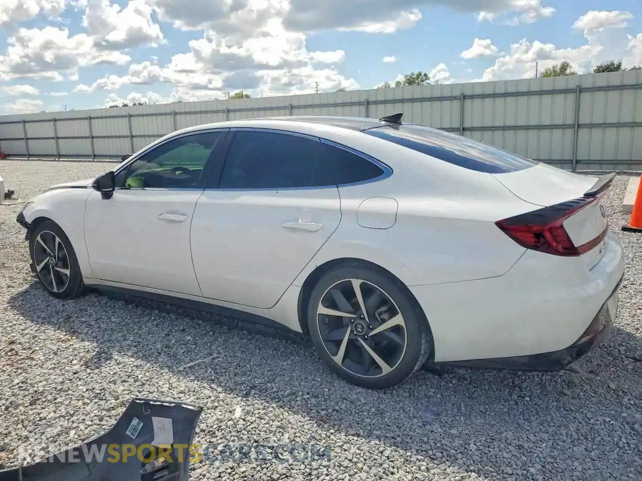 2 fotografías del automóvil dañado 5NPEJ4J29MH062578 HYUNDAI SONATA 2021