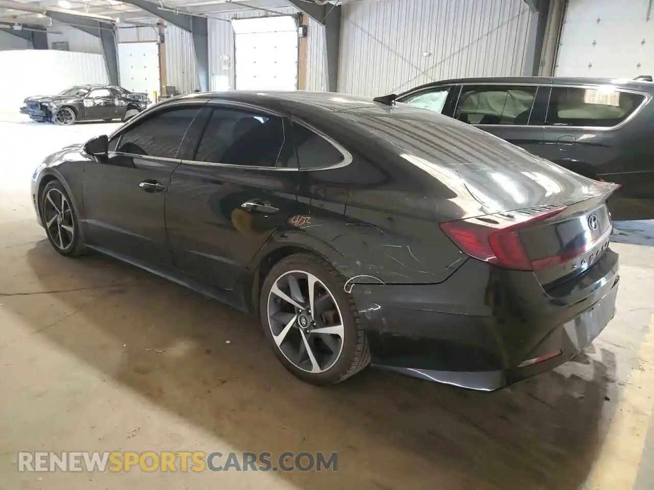 2 Photograph of a damaged car 5NPEJ4J29MH064038 HYUNDAI SONATA 2021