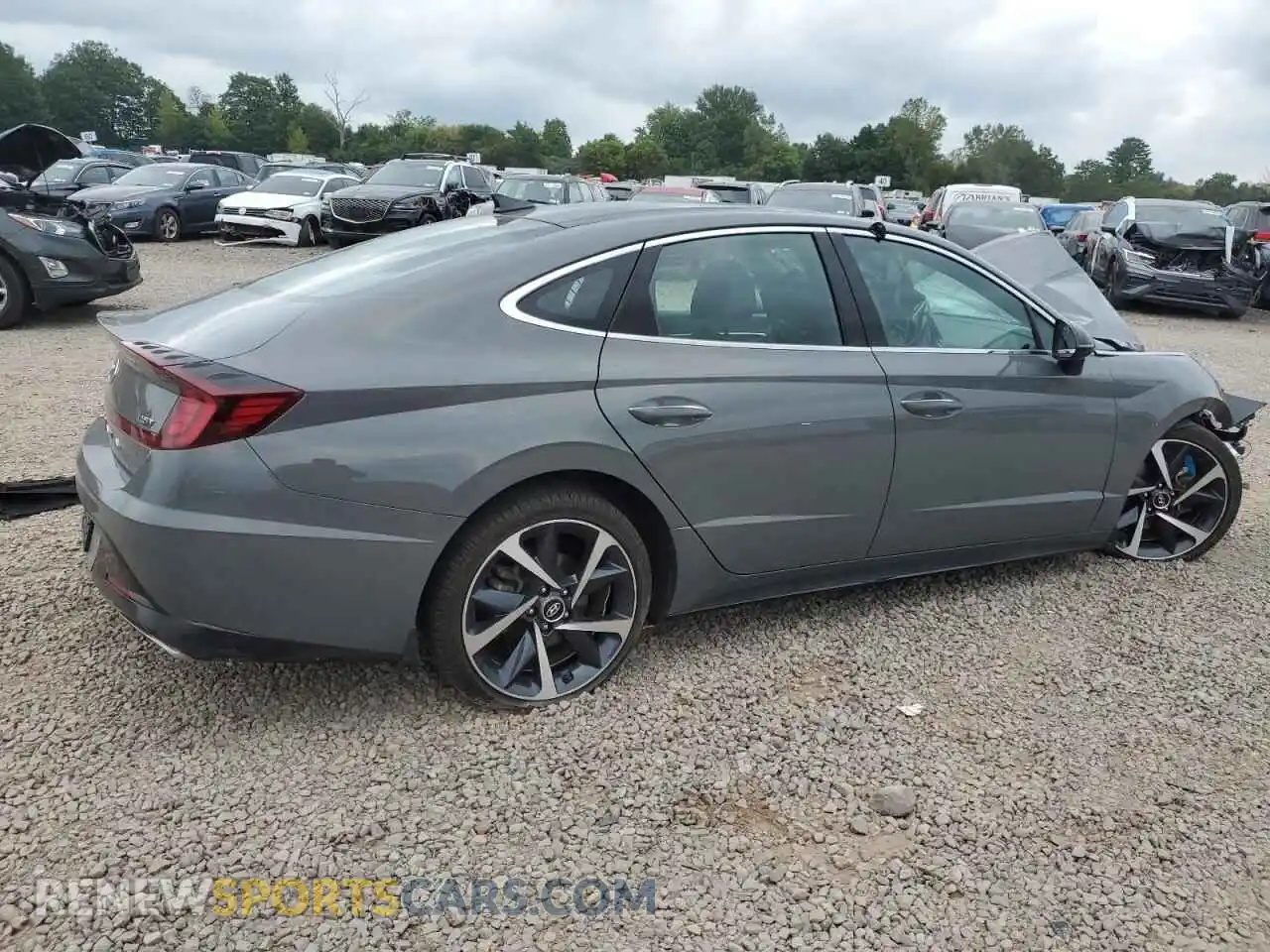 3 Photograph of a damaged car 5NPEJ4J29MH064248 HYUNDAI SONATA 2021