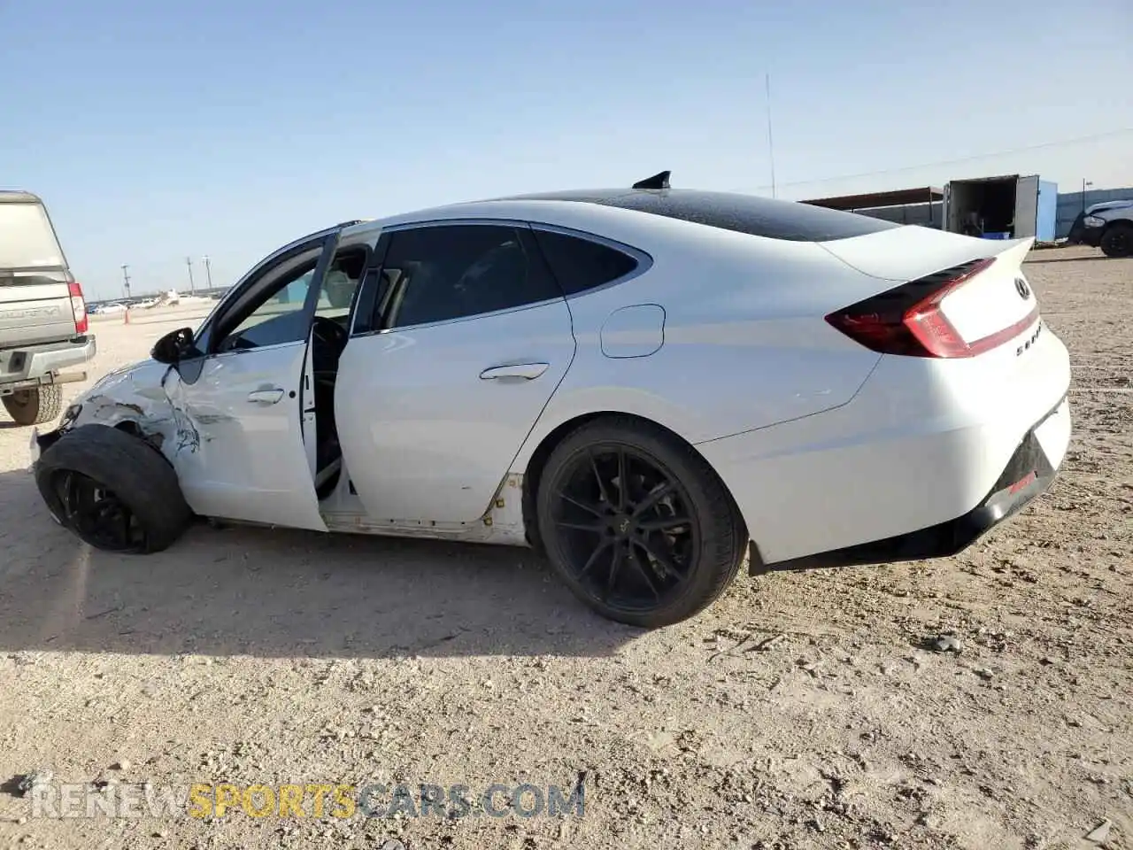 2 fotografías del automóvil dañado 5NPEJ4J29MH079008 HYUNDAI SONATA 2021
