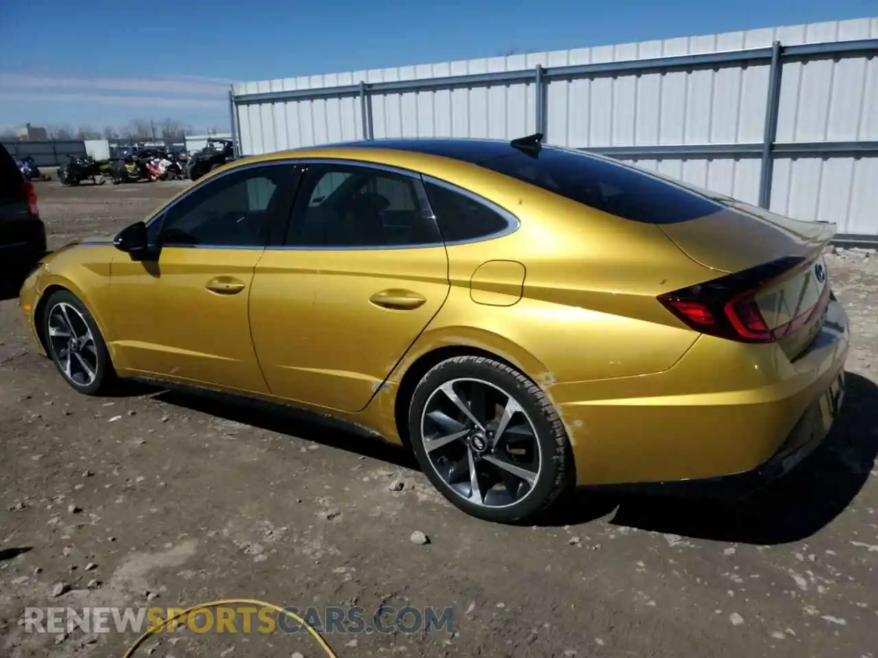 2 Photograph of a damaged car 5NPEJ4J29MH085598 HYUNDAI SONATA 2021