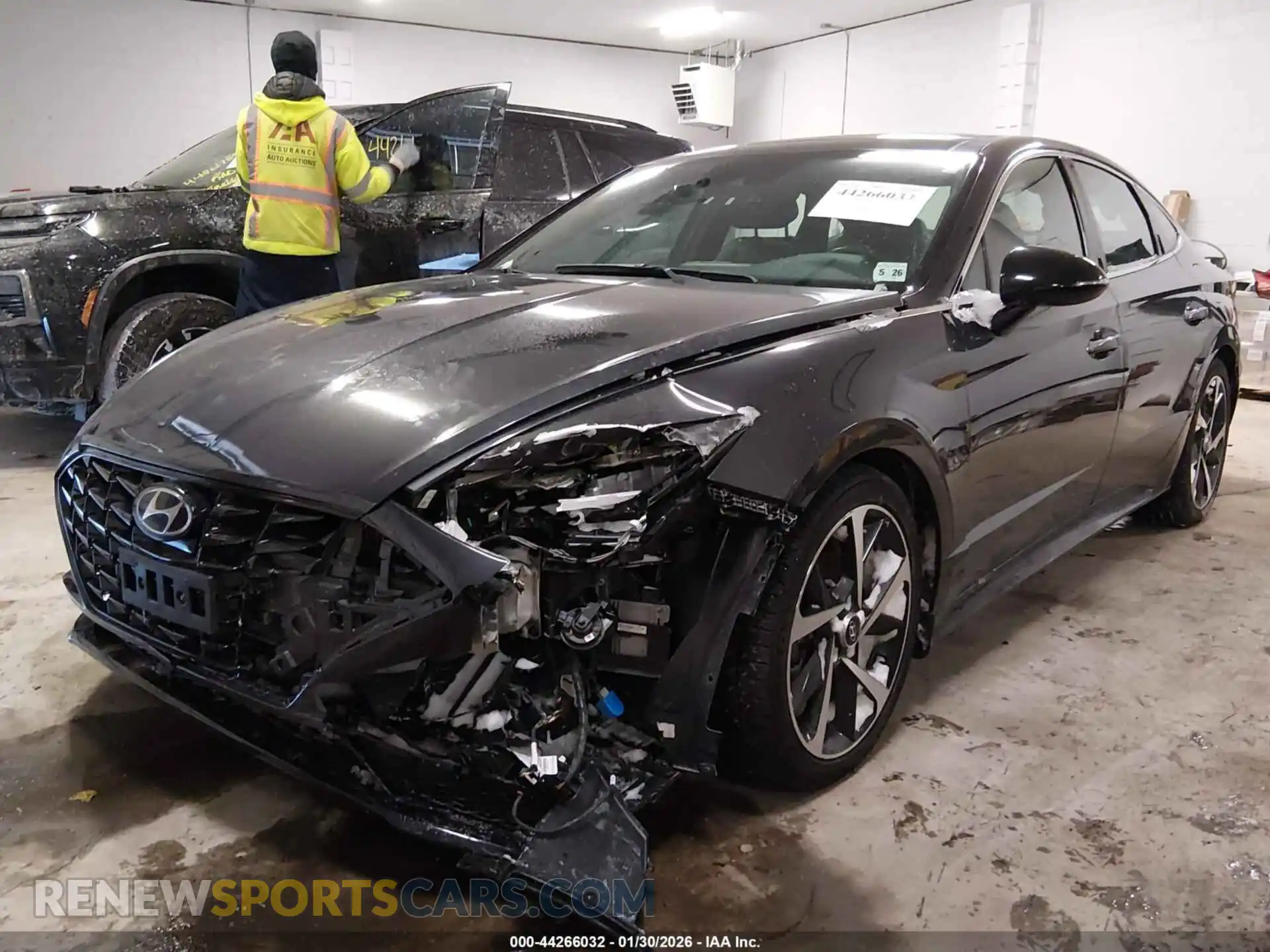 2 Photograph of a damaged car 5NPEJ4J29MH098528 HYUNDAI SONATA 2021