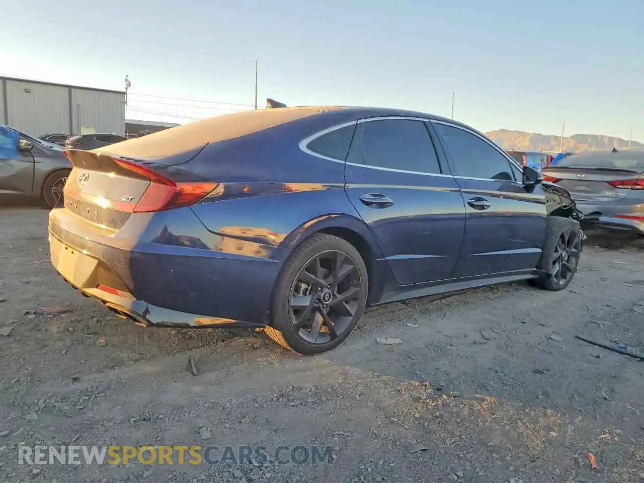 3 Photograph of a damaged car 5NPEJ4J2XMH064923 HYUNDAI SONATA 2021