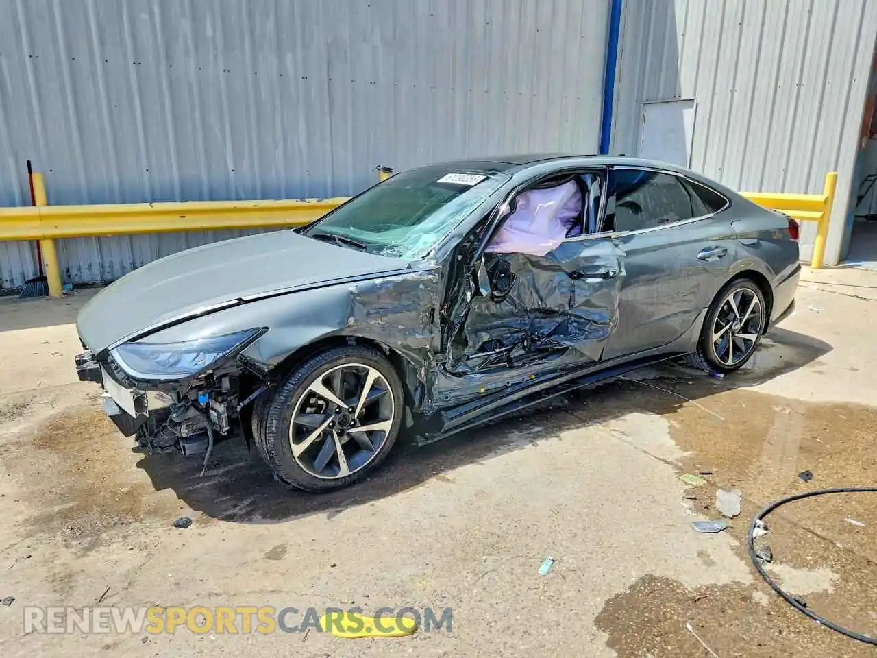 1 fotografías del automóvil dañado 5NPEJ4J2XMH087232 HYUNDAI SONATA 2021