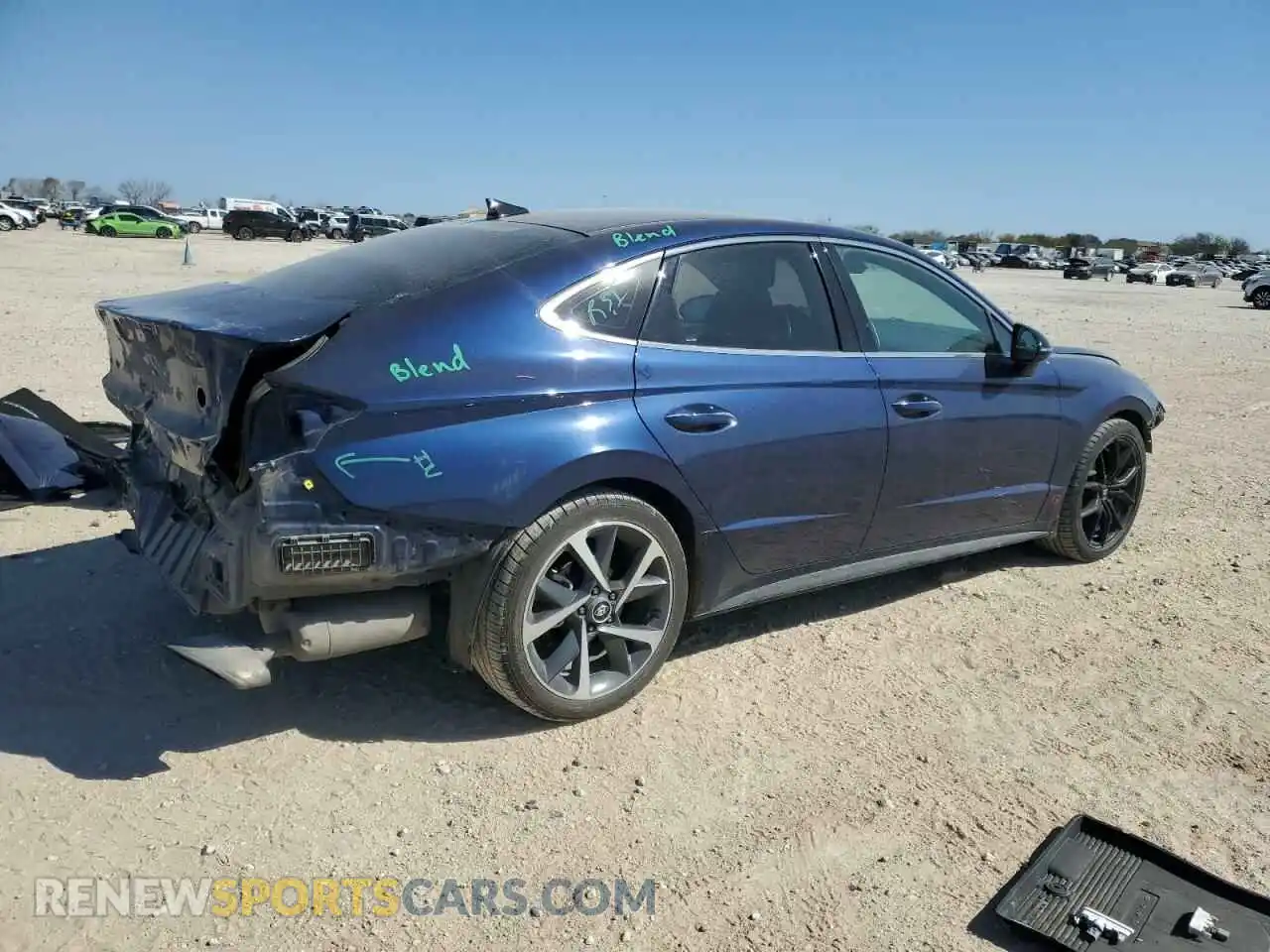 3 Photograph of a damaged car 5NPEJ4J2XMH089823 HYUNDAI SONATA 2021