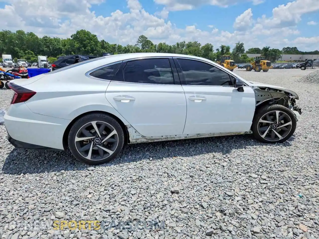 3 Photograph of a damaged car 5NPEJ4J2XMH120293 HYUNDAI SONATA 2021