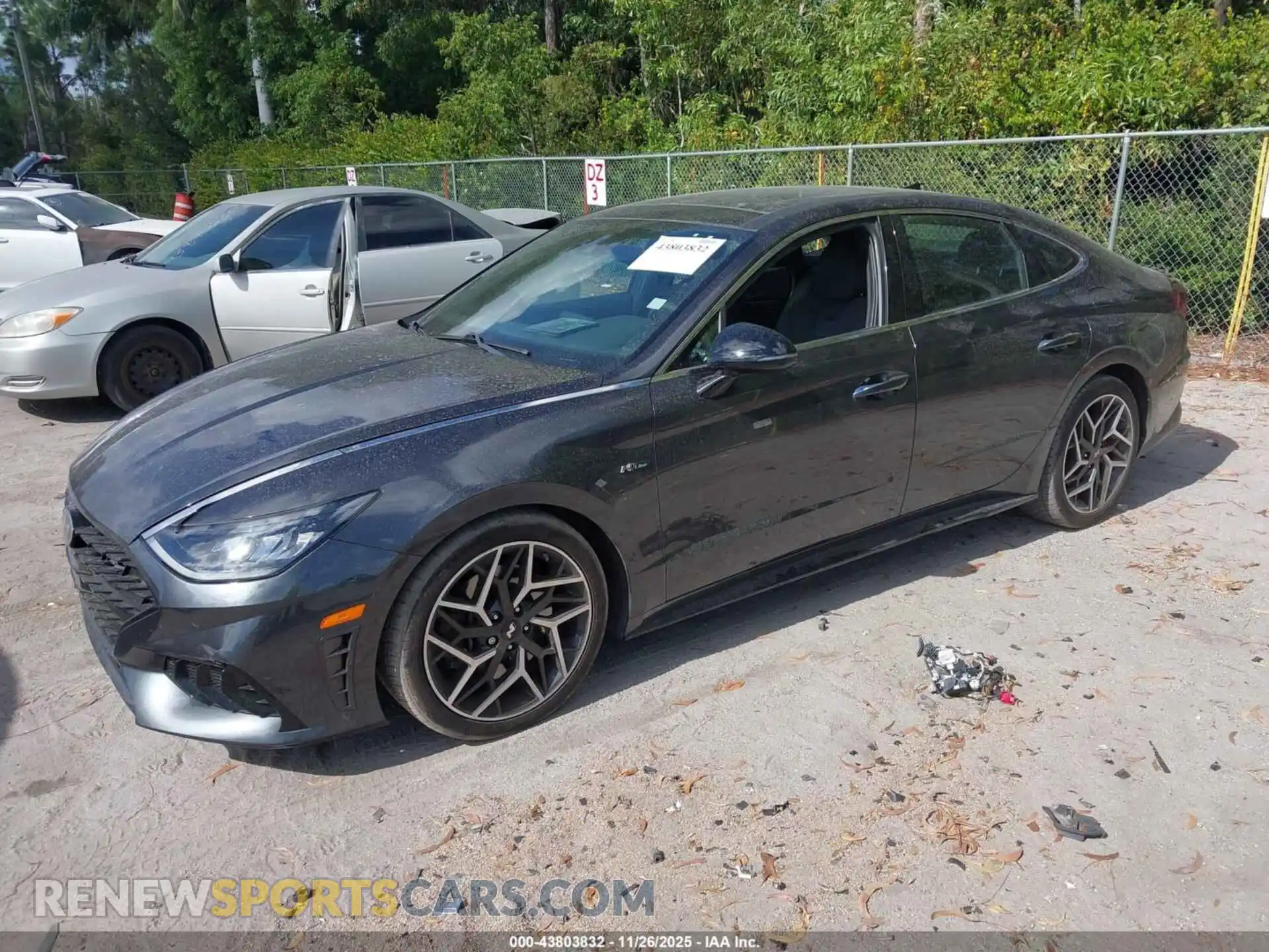 2 Photograph of a damaged car 5NPEK4JC6MH126534 HYUNDAI SONATA 2021