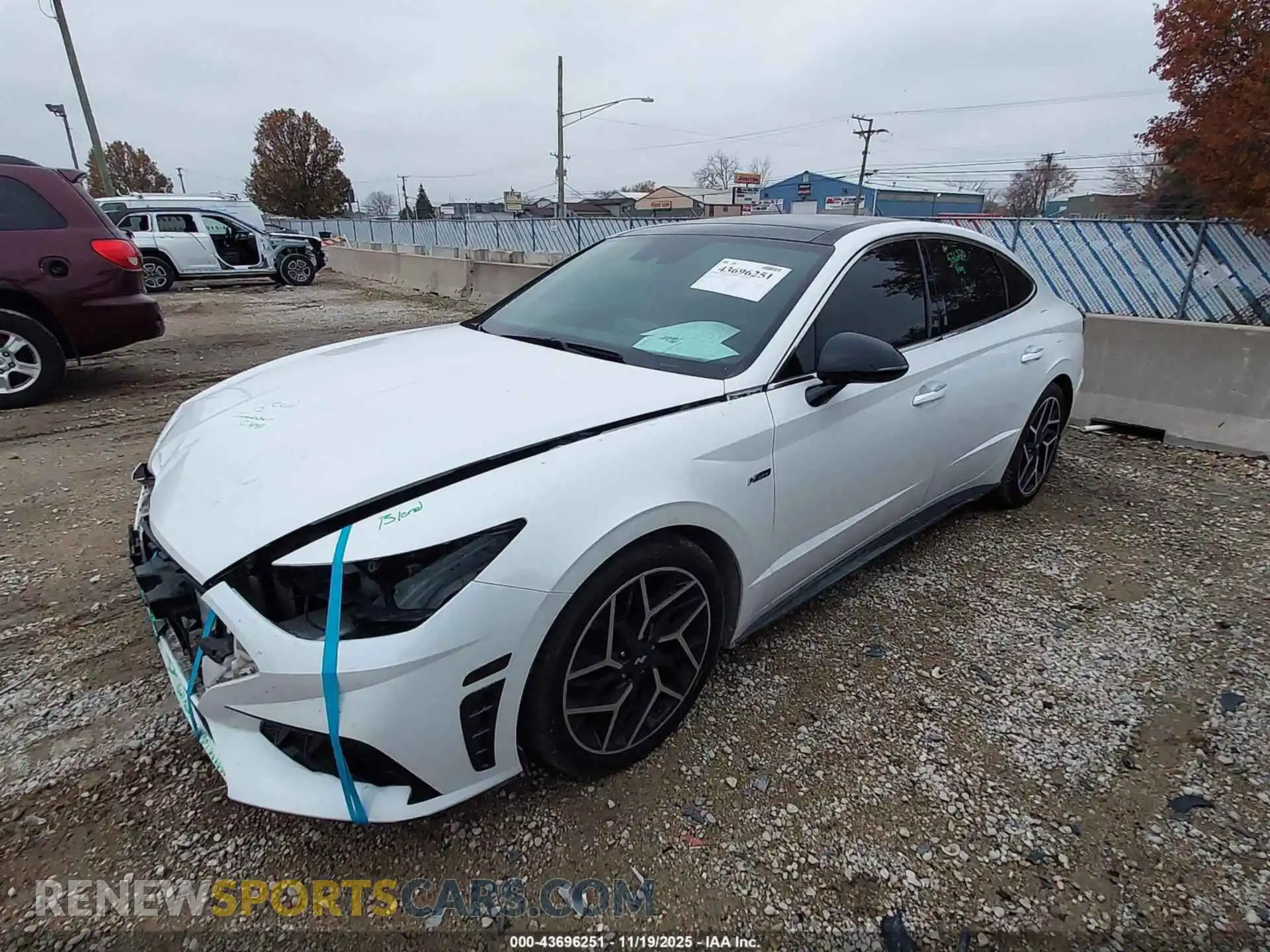 2 Photograph of a damaged car 5NPEK4JCXMH131770 HYUNDAI SONATA 2021