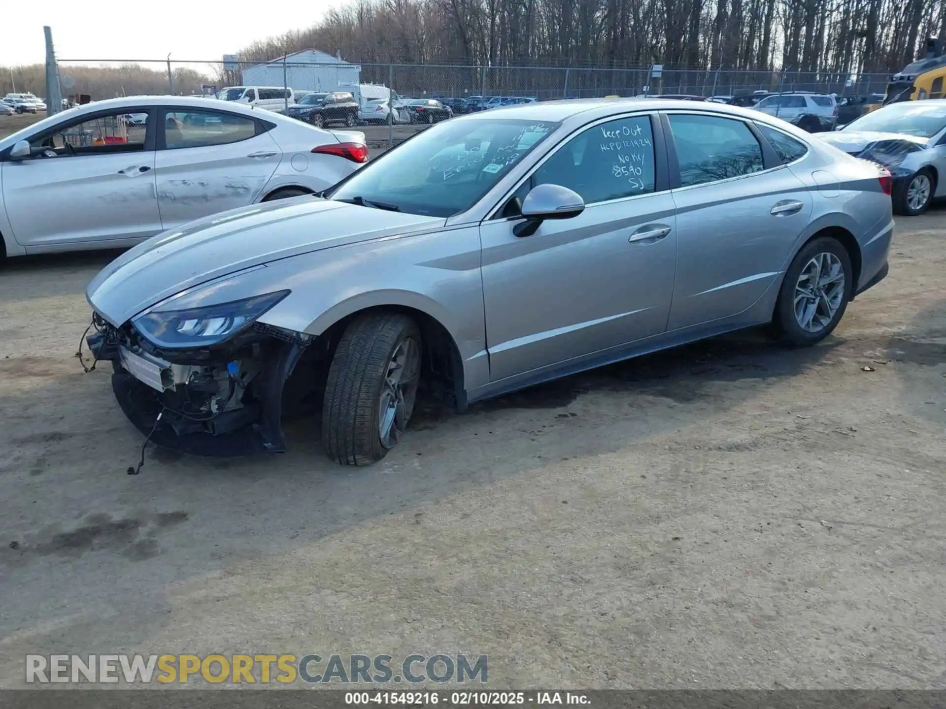 2 Photograph of a damaged car 5NPEL4JA0MH078590 HYUNDAI SONATA 2021