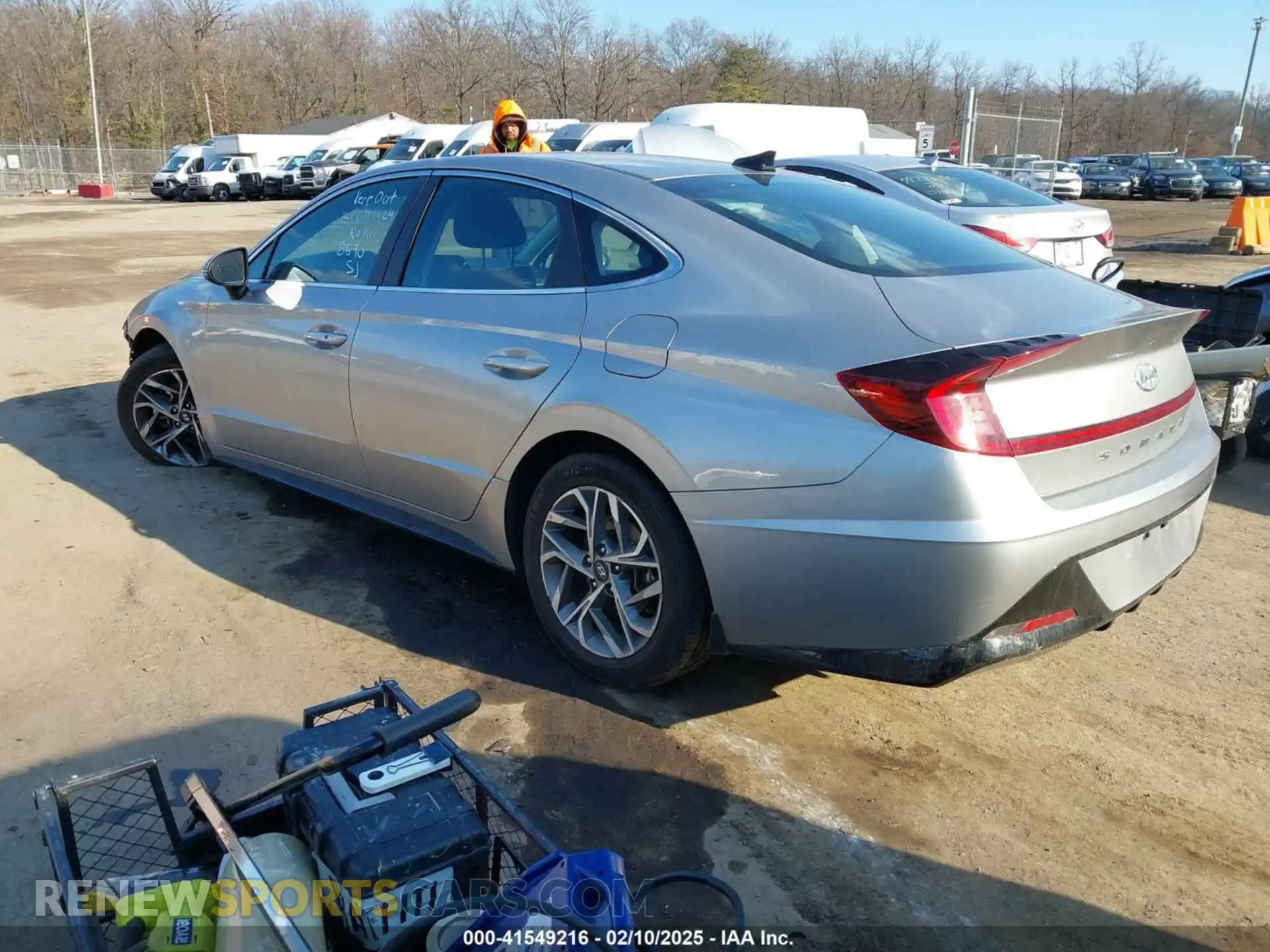 3 Photograph of a damaged car 5NPEL4JA0MH078590 HYUNDAI SONATA 2021