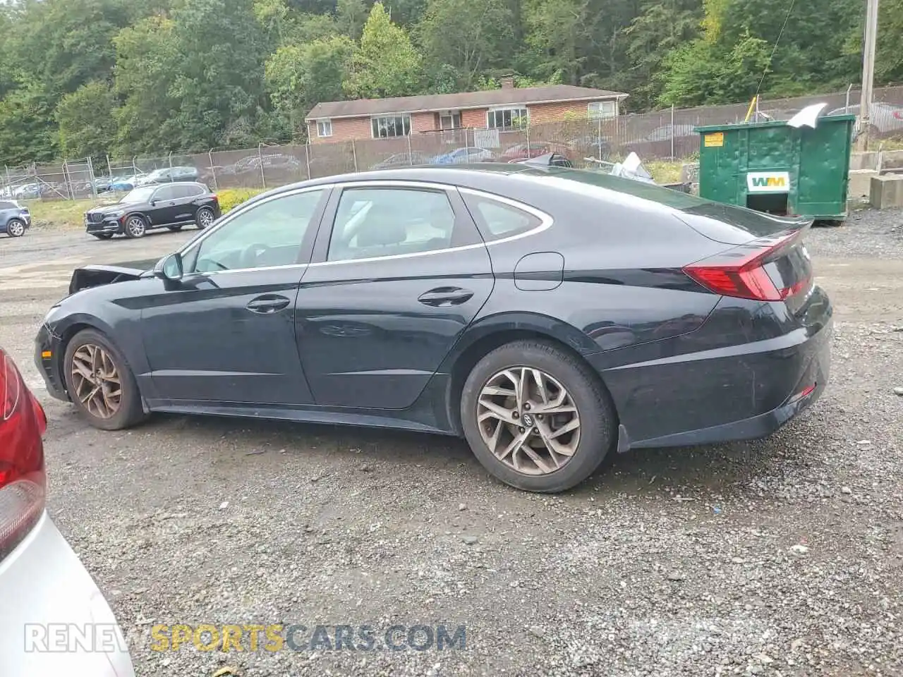 2 Photograph of a damaged car 5NPEL4JA0MH104492 HYUNDAI SONATA 2021