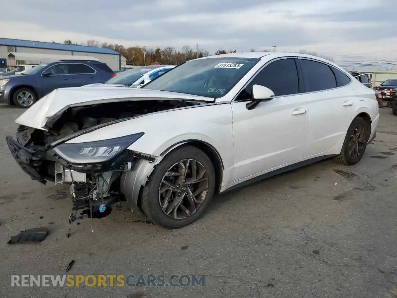 1 Photograph of a damaged car 5NPEL4JA0MH109997 HYUNDAI SONATA 2021