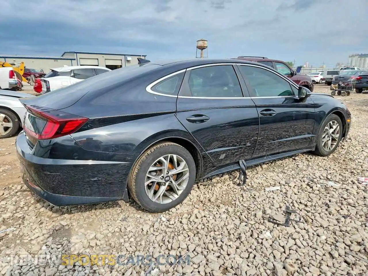 3 Photograph of a damaged car 5NPEL4JA1MH083944 HYUNDAI SONATA 2021
