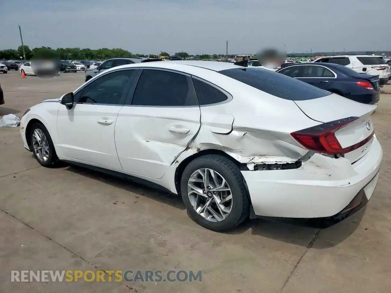 2 Photograph of a damaged car 5NPEL4JA1MH093891 HYUNDAI SONATA 2021