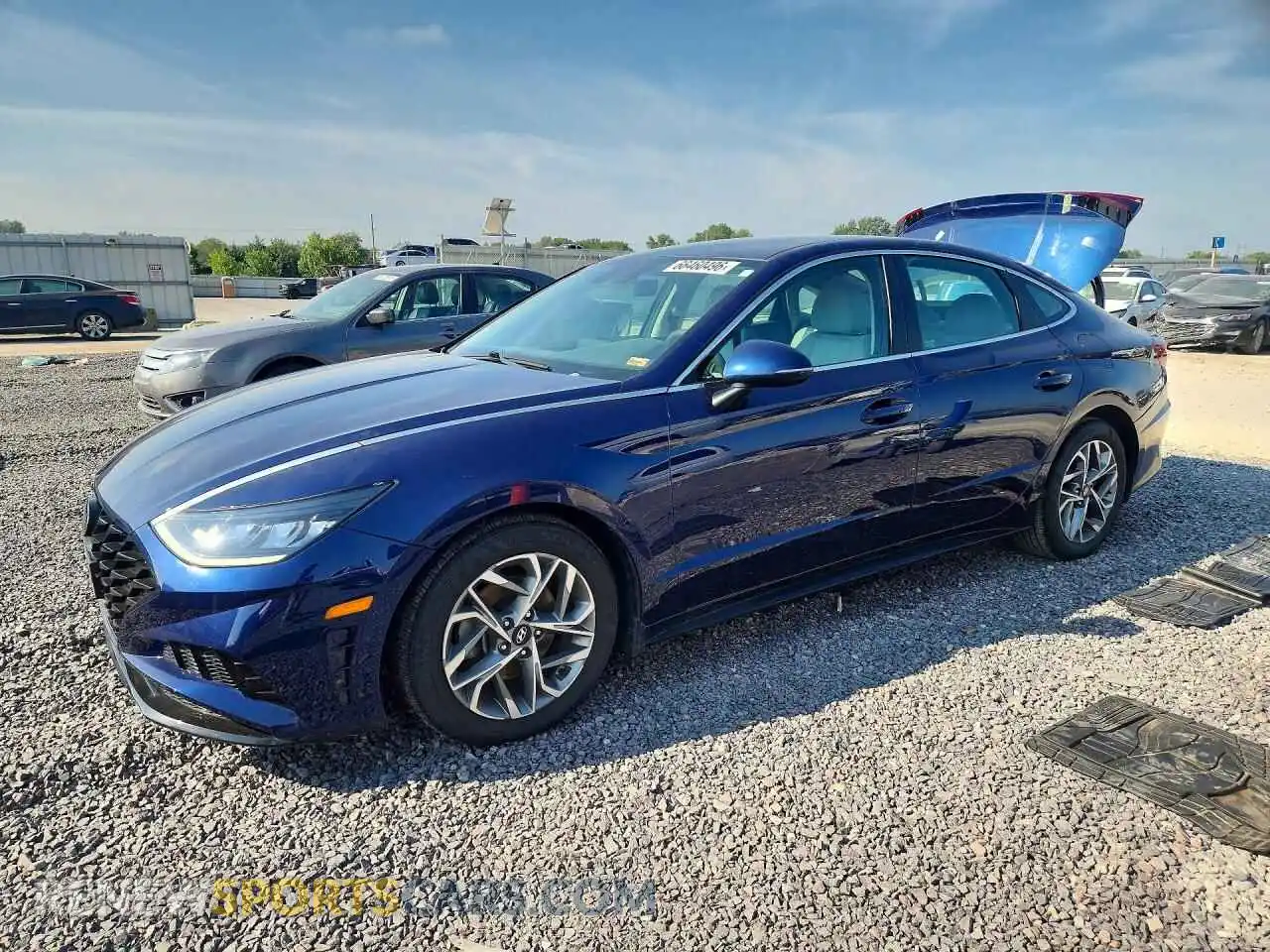 1 Photograph of a damaged car 5NPEL4JA1MH123889 HYUNDAI SONATA 2021