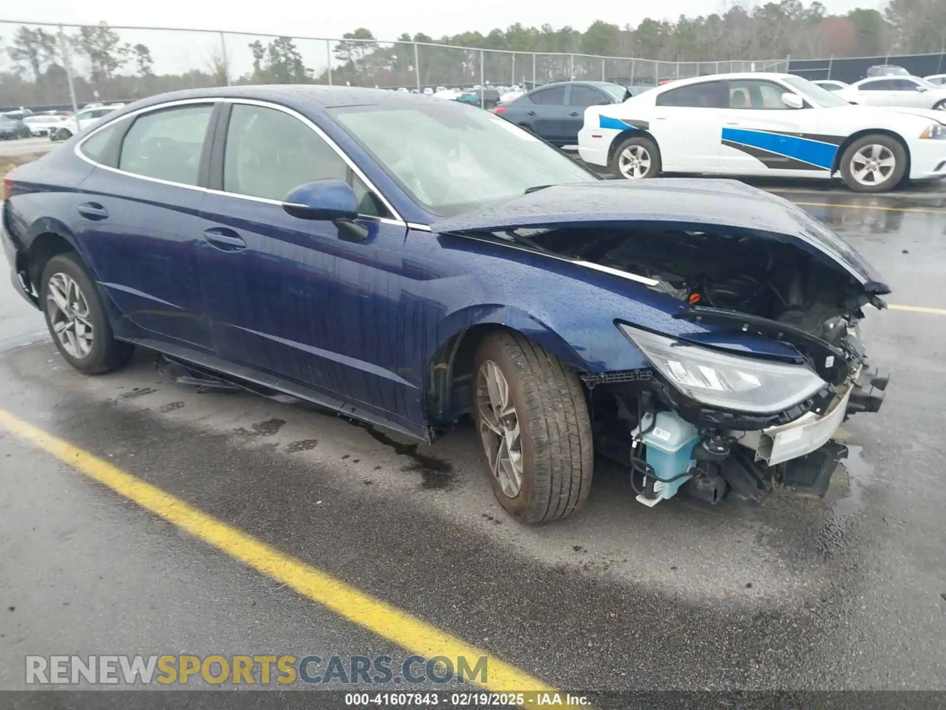 1 Photograph of a damaged car 5NPEL4JA1MH128946 HYUNDAI SONATA 2021