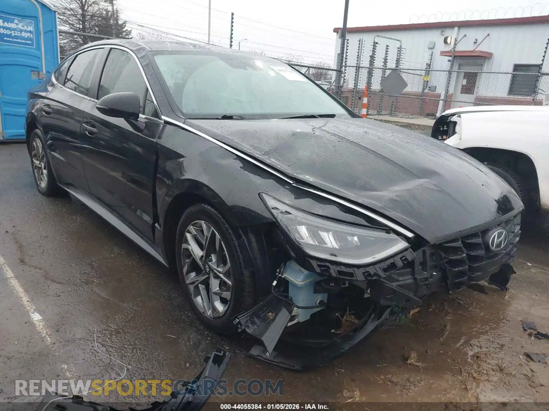 1 Photograph of a damaged car 5NPEL4JA2MH063203 HYUNDAI SONATA 2021