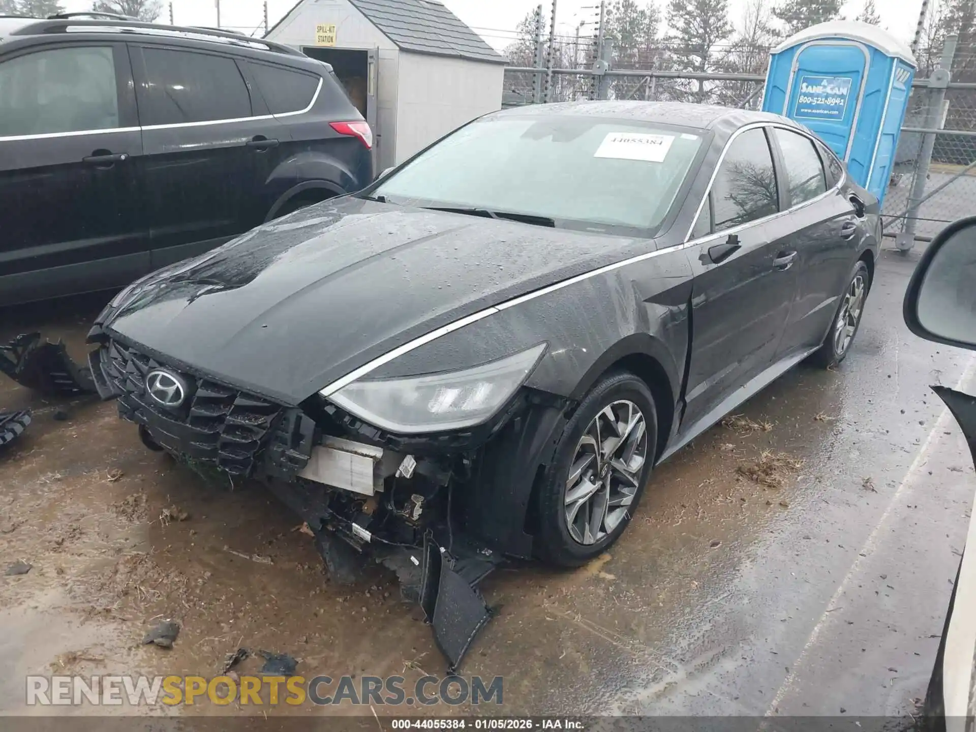 2 Photograph of a damaged car 5NPEL4JA2MH063203 HYUNDAI SONATA 2021