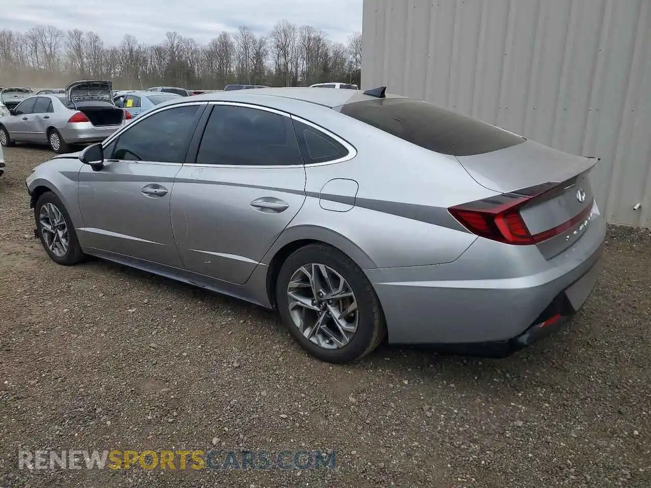 2 Photograph of a damaged car 5NPEL4JA2MH063444 HYUNDAI SONATA 2021