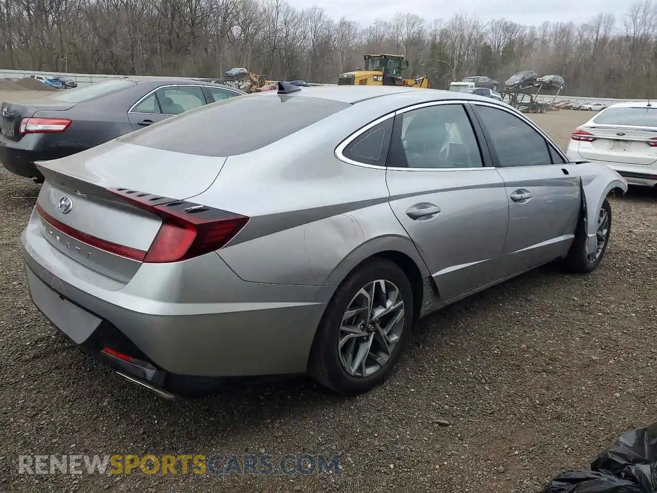 3 Photograph of a damaged car 5NPEL4JA2MH063444 HYUNDAI SONATA 2021