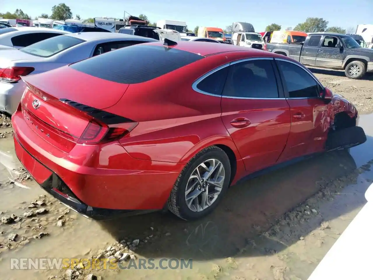 3 Photograph of a damaged car 5NPEL4JA2MH087694 HYUNDAI SONATA 2021