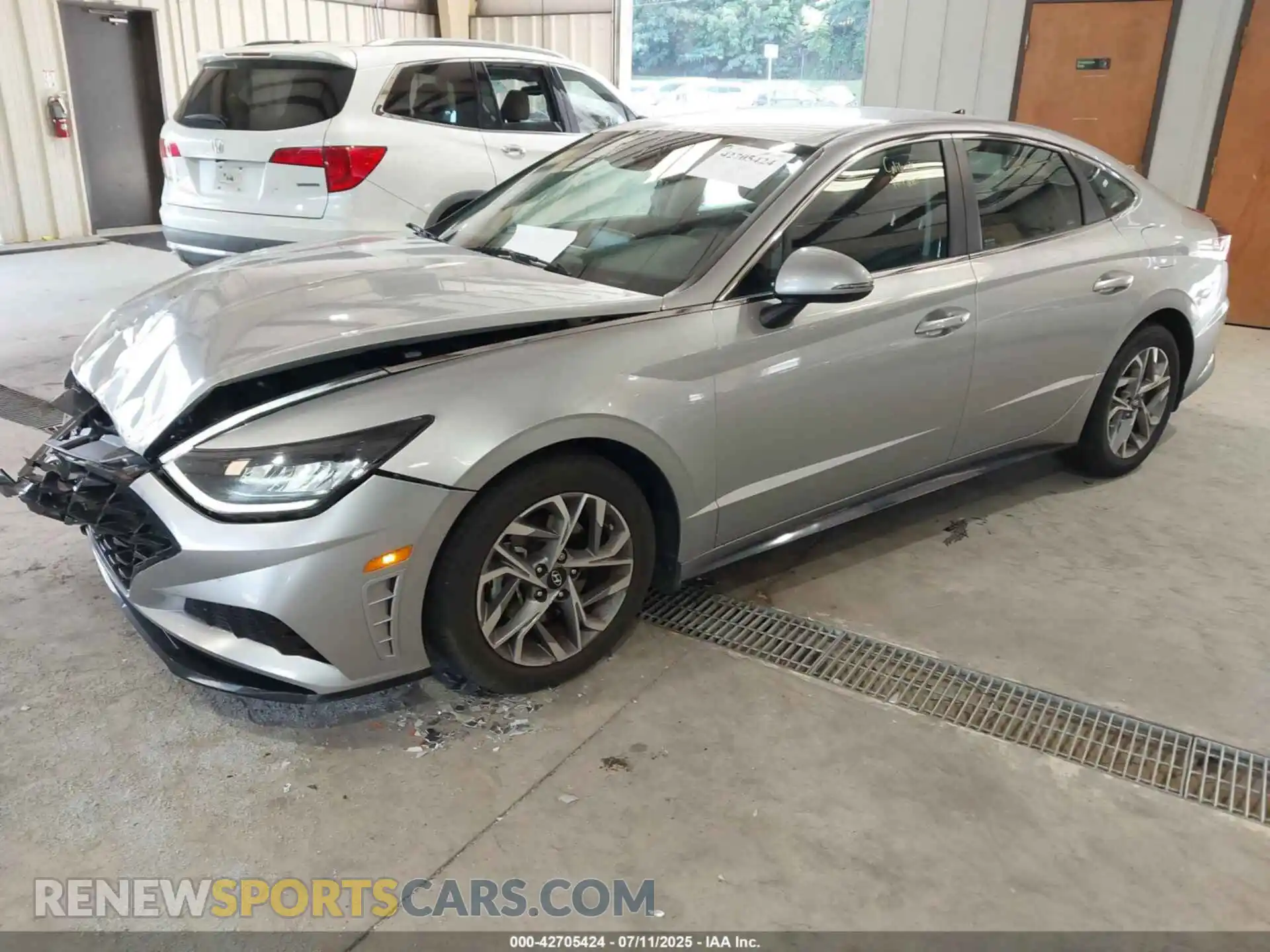2 fotografías del automóvil dañado 5NPEL4JA2MH106065 HYUNDAI SONATA 2021