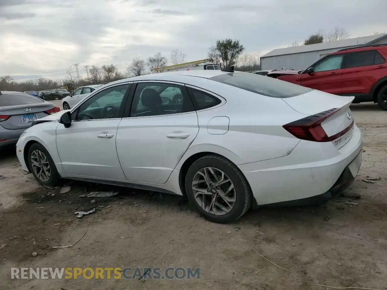 2 Photograph of a damaged car 5NPEL4JA2MH121049 HYUNDAI SONATA 2021