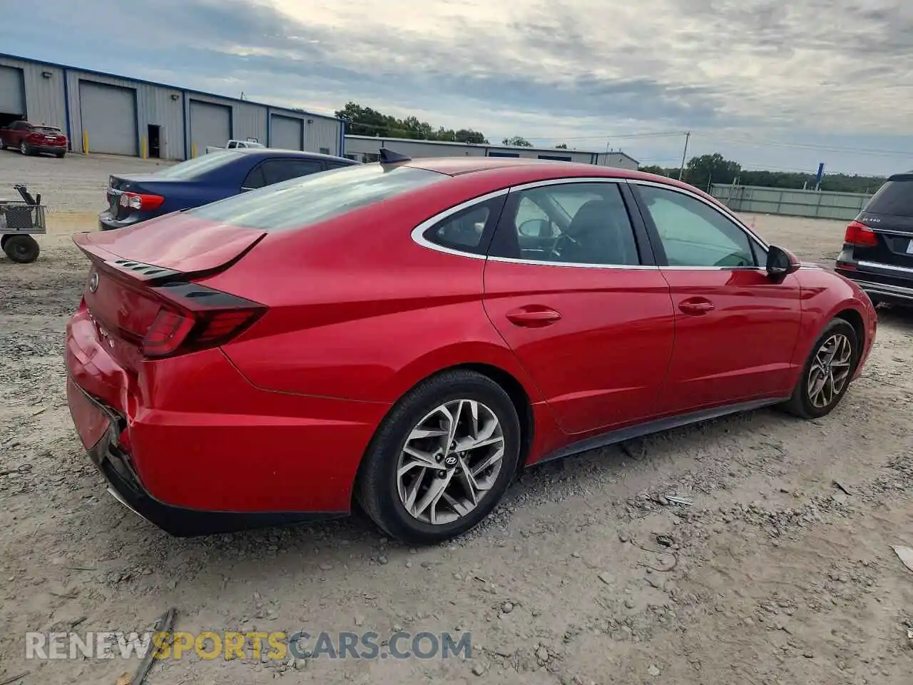 3 fotografías del automóvil dañado 5NPEL4JA3MH090670 HYUNDAI SONATA 2021