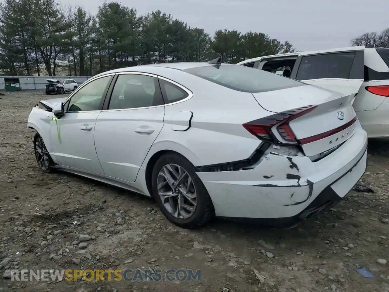 2 Photograph of a damaged car 5NPEL4JA3MH094332 HYUNDAI SONATA 2021