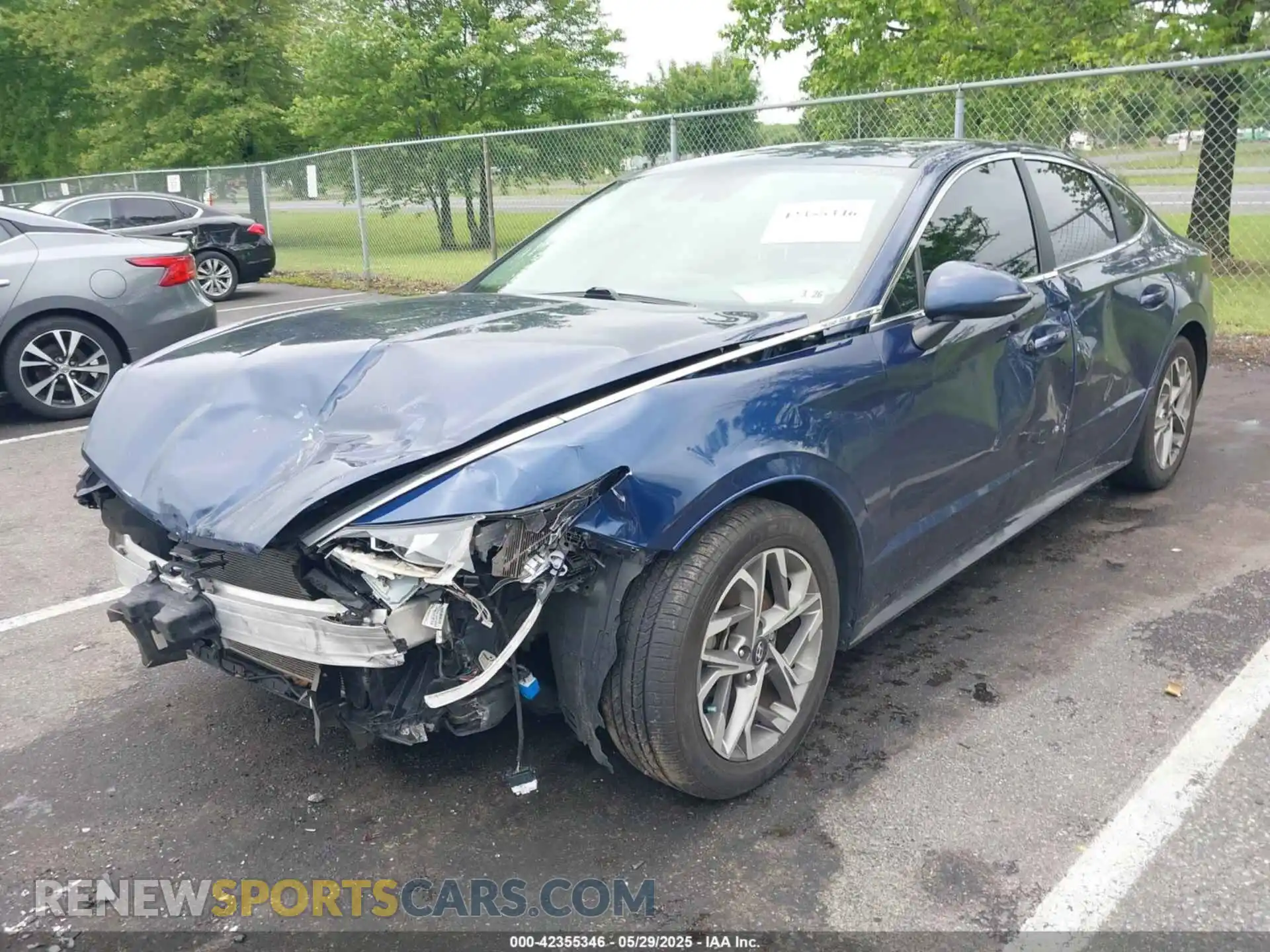 2 Фотография поврежденного автомобиля 5NPEL4JA4MH118752 HYUNDAI SONATA 2021