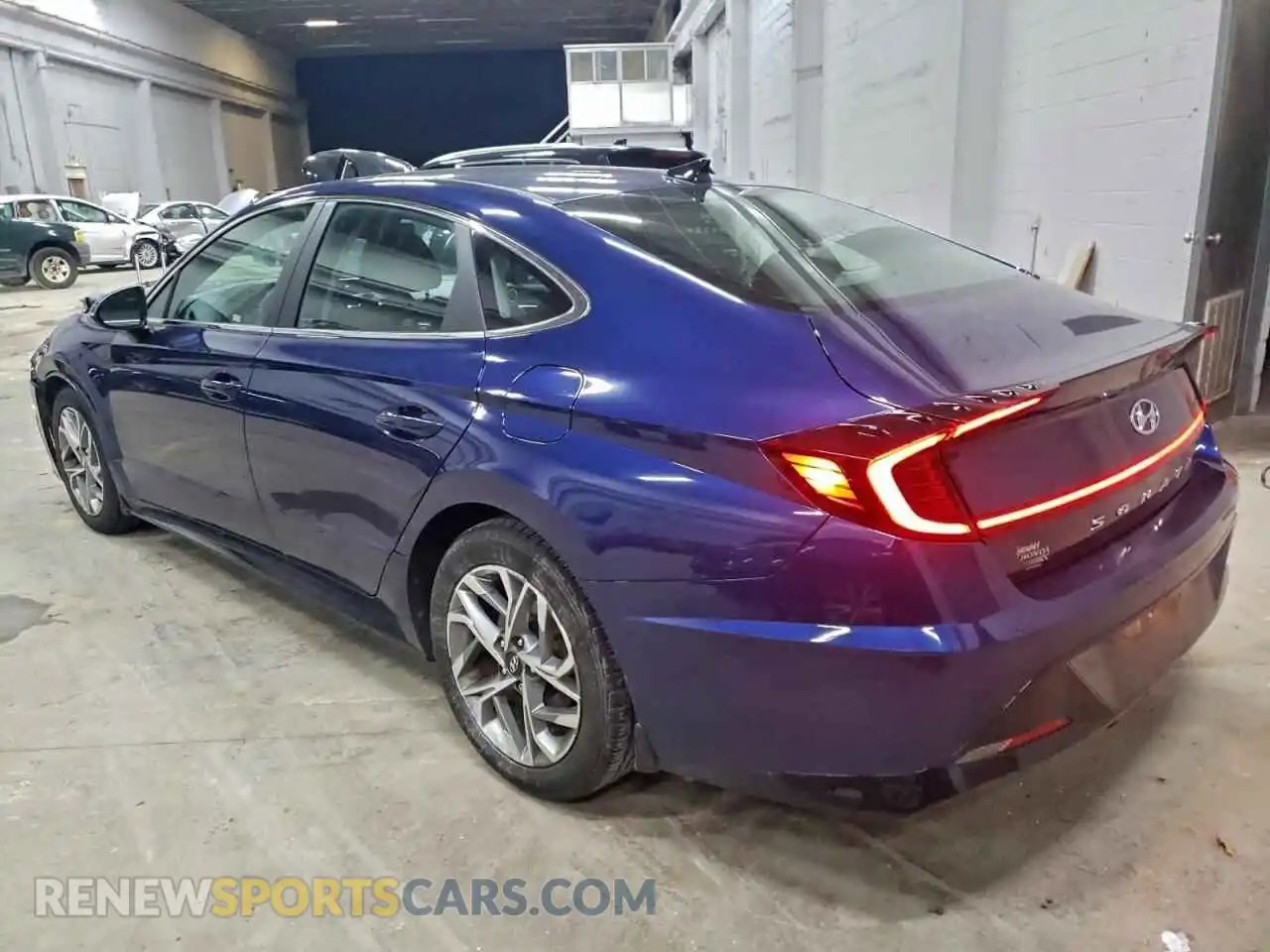 2 Photograph of a damaged car 5NPEL4JA5MH067357 HYUNDAI SONATA 2021