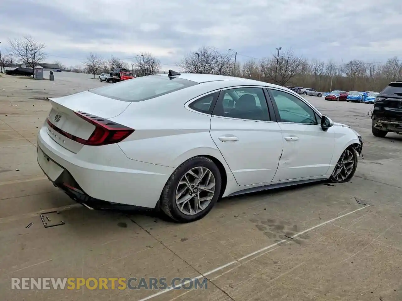 3 Photograph of a damaged car 5NPEL4JA5MH069819 HYUNDAI SONATA 2021