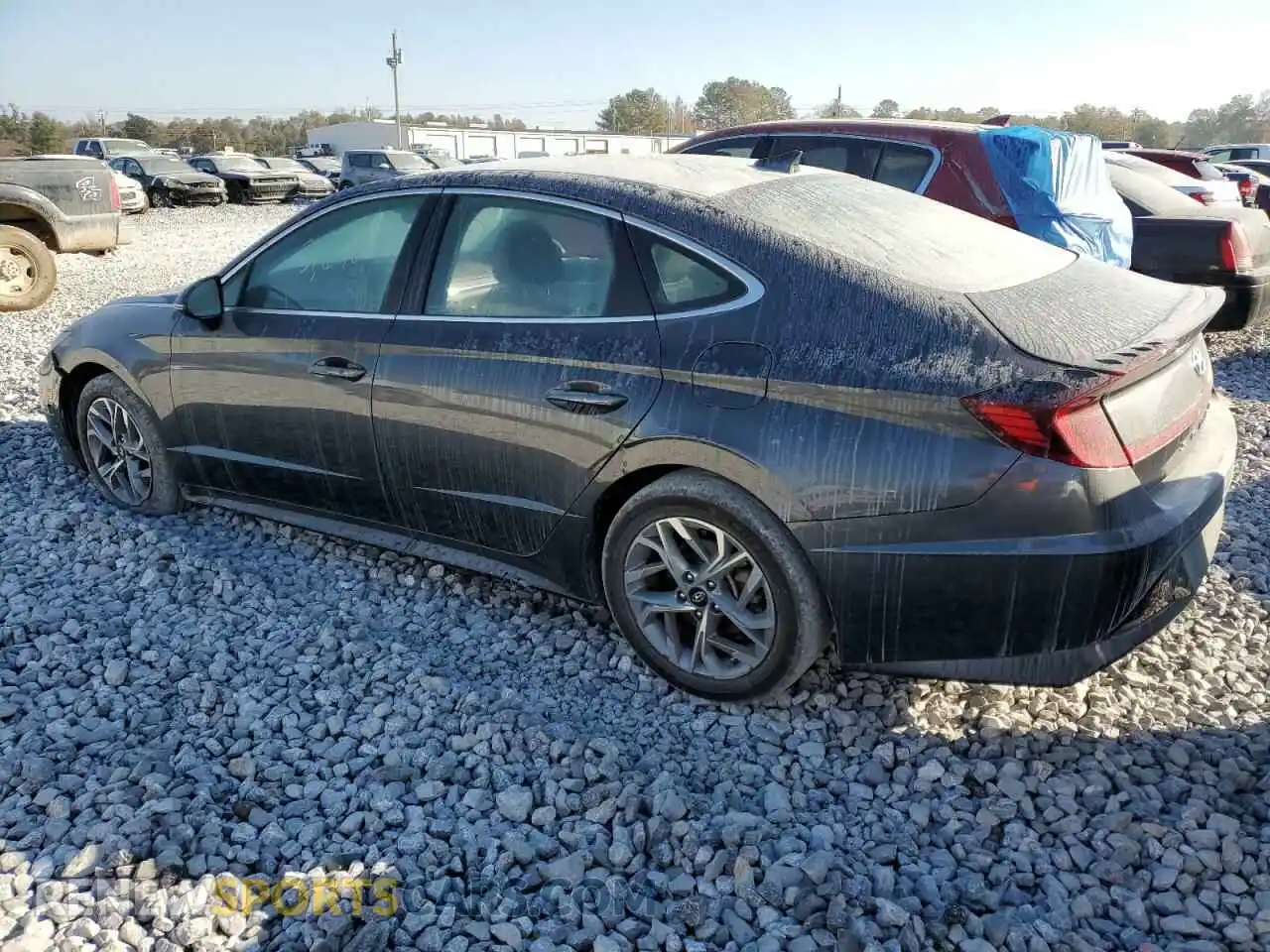 2 Photograph of a damaged car 5NPEL4JA5MH071232 HYUNDAI SONATA 2021