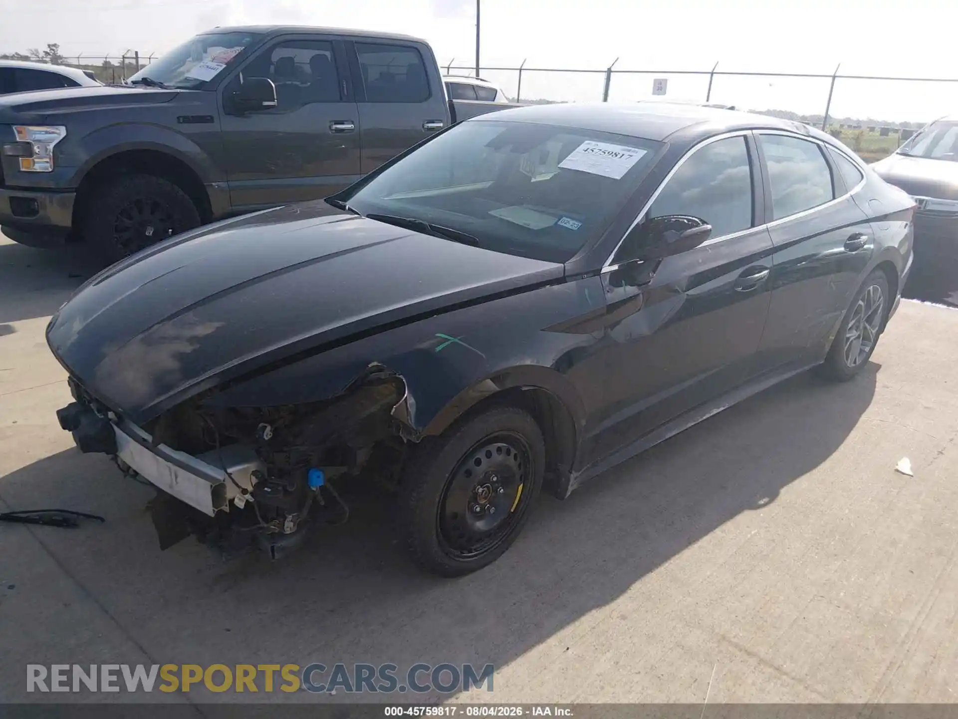 2 Photograph of a damaged car 5NPEL4JA5MH090086 HYUNDAI SONATA 2021
