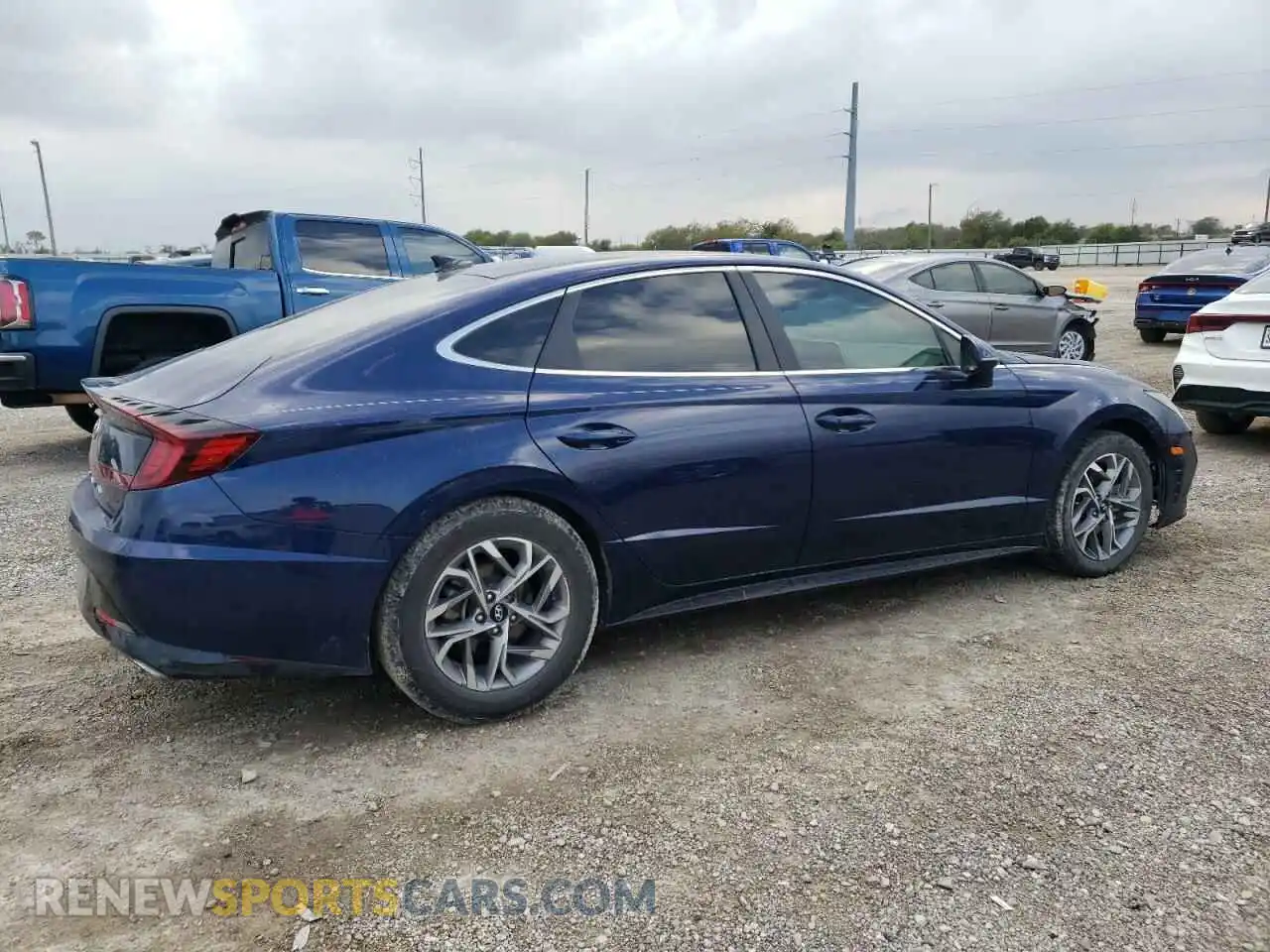 3 Фотография поврежденного автомобиля 5NPEL4JA5MH103287 HYUNDAI SONATA 2021