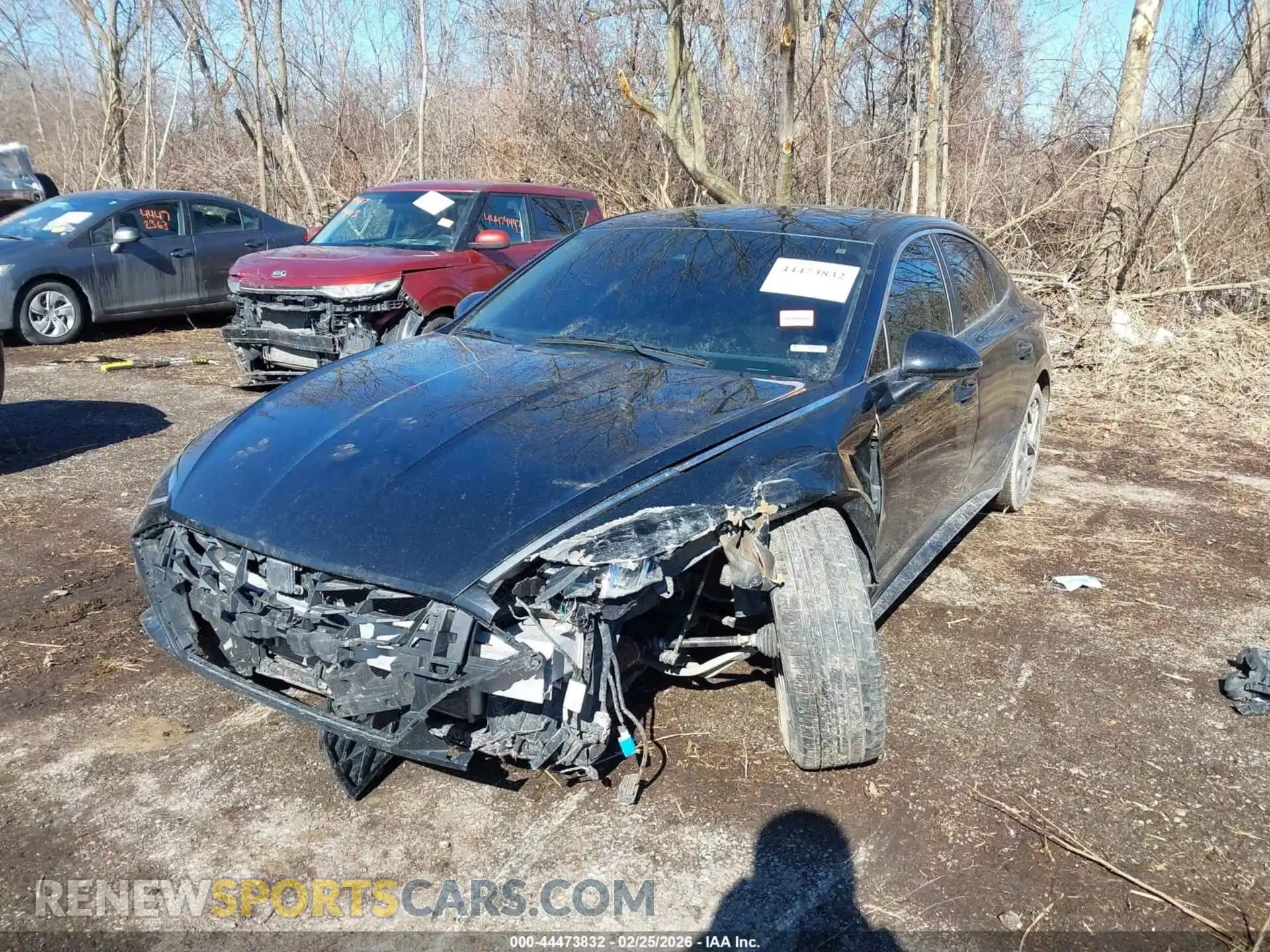 2 Photograph of a damaged car 5NPEL4JA5MH121420 HYUNDAI SONATA 2021