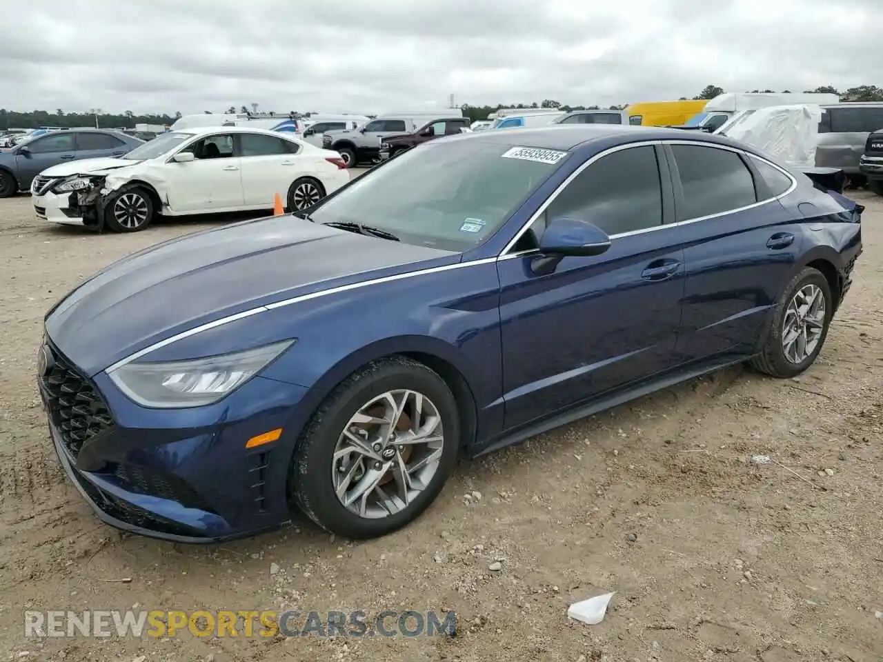 1 Photograph of a damaged car 5NPEL4JA6MH091098 HYUNDAI SONATA 2021