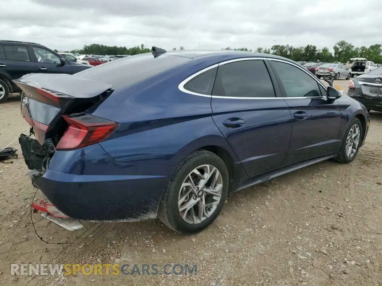 3 Photograph of a damaged car 5NPEL4JA6MH091098 HYUNDAI SONATA 2021