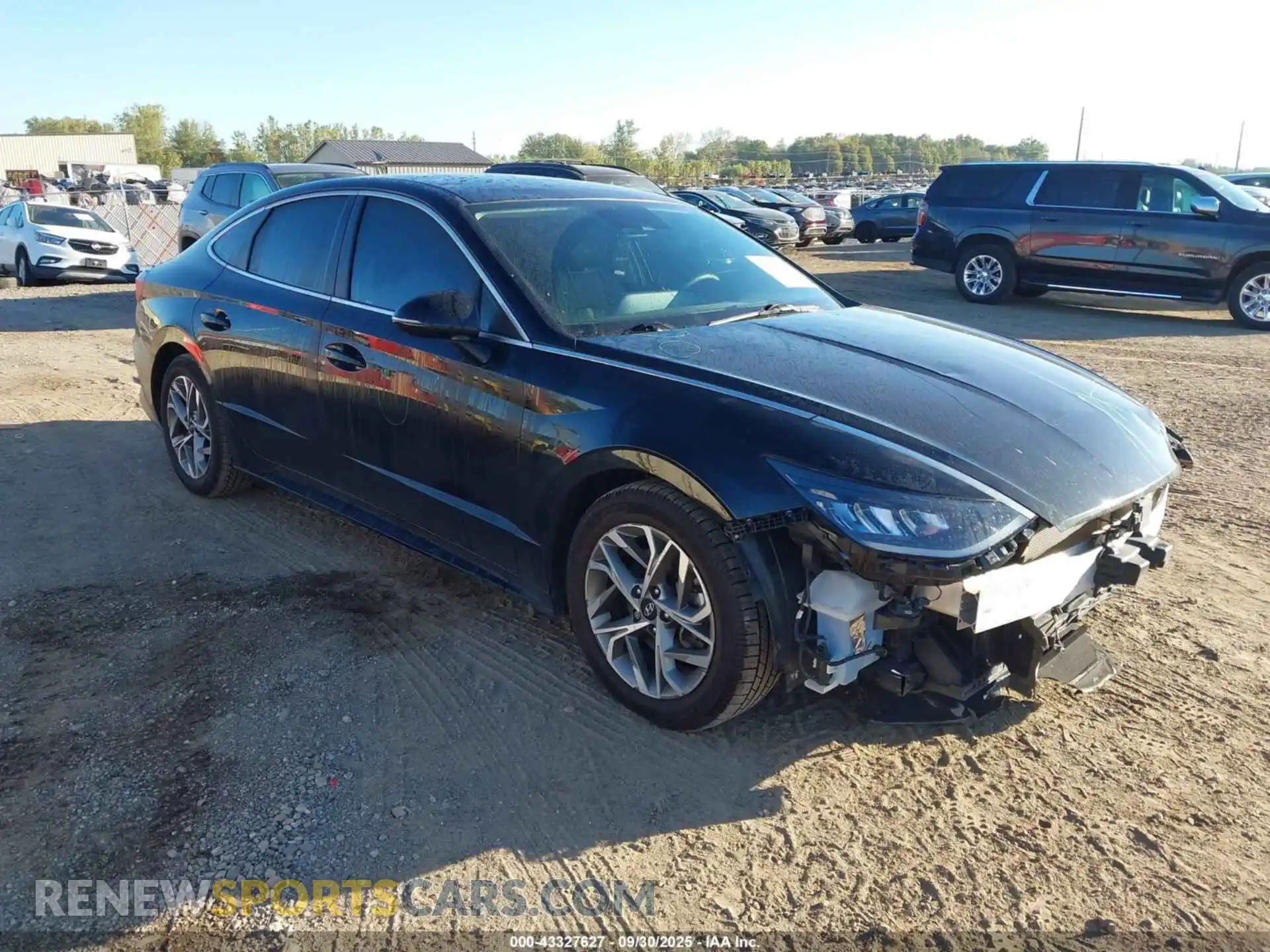 1 Photograph of a damaged car 5NPEL4JA6MH121040 HYUNDAI SONATA 2021