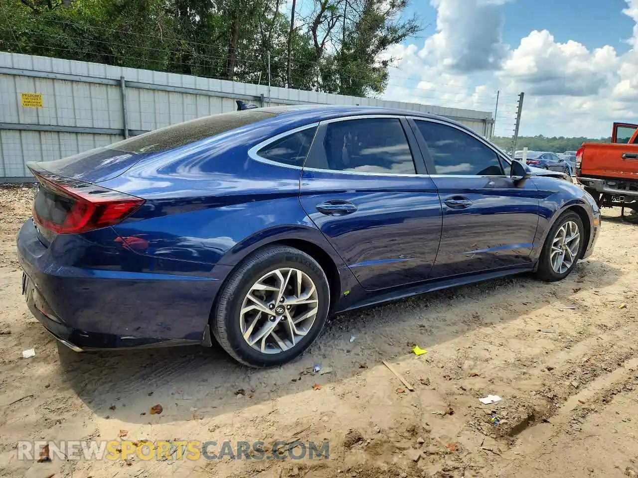 3 Photograph of a damaged car 5NPEL4JA6MH128649 HYUNDAI SONATA 2021