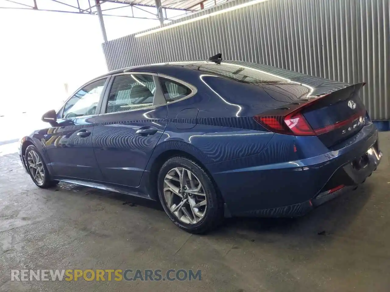 2 Photograph of a damaged car 5NPEL4JA7MH076772 HYUNDAI SONATA 2021