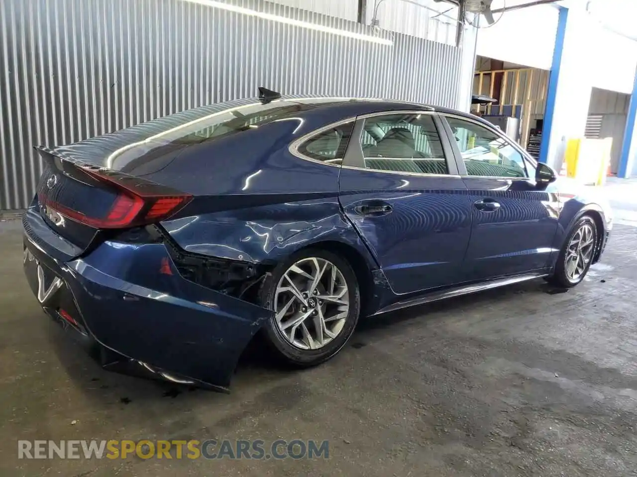 3 Photograph of a damaged car 5NPEL4JA7MH076772 HYUNDAI SONATA 2021