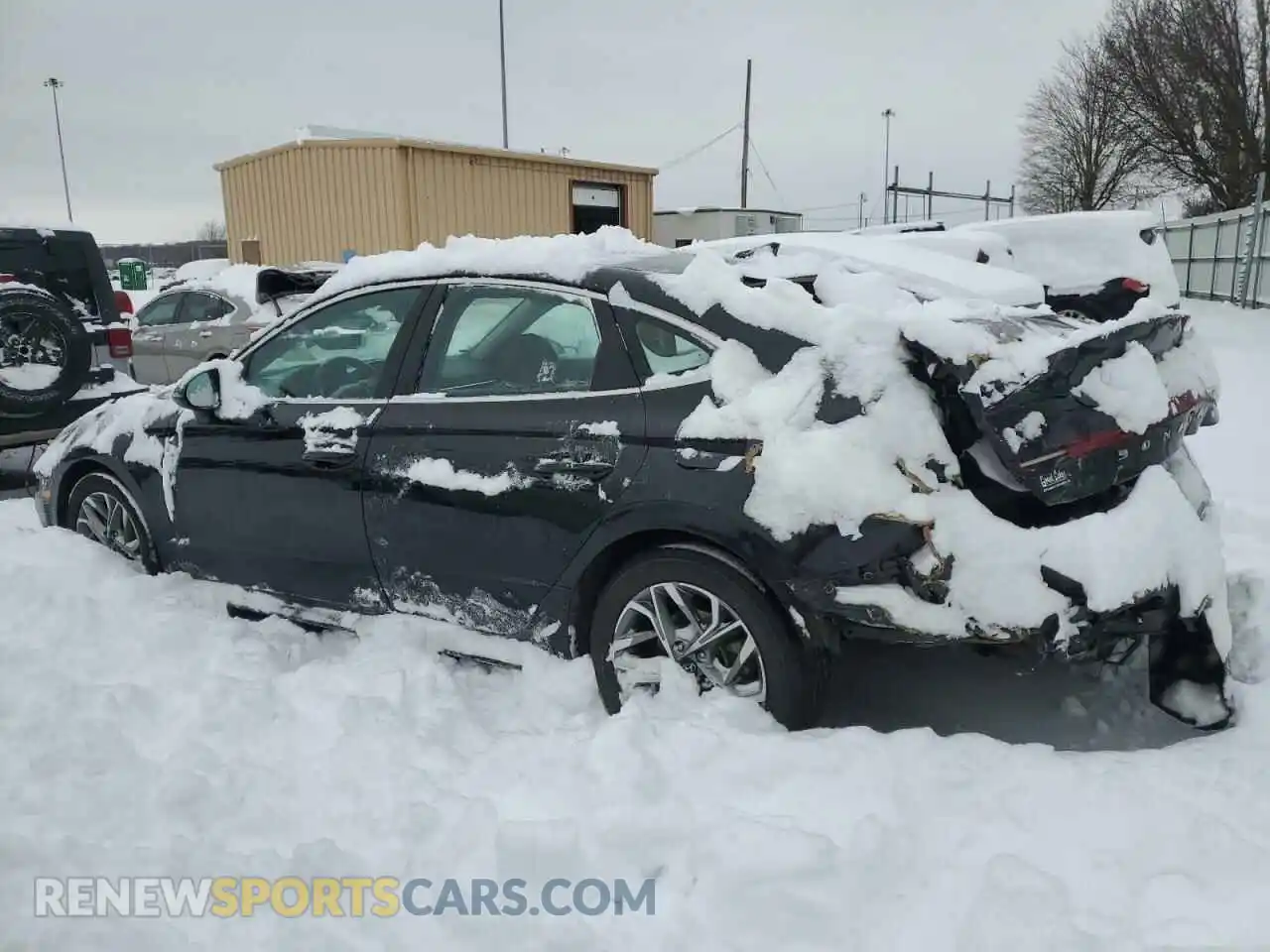 2 Photograph of a damaged car 5NPEL4JA8MH068549 HYUNDAI SONATA 2021